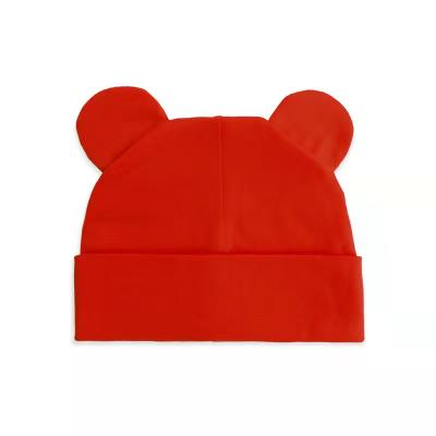 China COMMON Newborn Girls Beanie Solid Infant Baby Hats Autumn Winter Preemie Boys Hospital Hat for sale