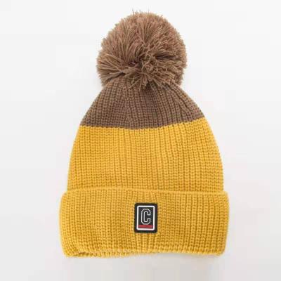 China COMMON European and American knitted casual hats wool all-match warm hats fall and winter outdoor hats for sale