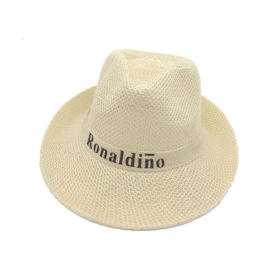 China Picture Summer Panama Hat, Men's Sunscreen Parasol Cowboy Hat, Sun Hat Logo Customization for sale