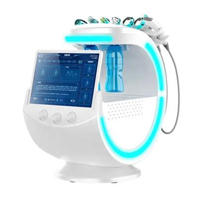 China DEEP CLEANSING 7 in 1 ICE Blue Hydro Dermabrasion Hydra Water Peel Microderambrasion Skin Analyzer Machine Facial for sale