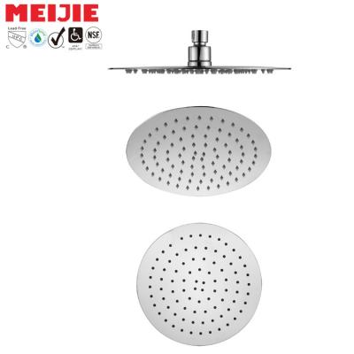 China Without Slide Bar Brass Metal Rainfall Shower Head Bathroom Set for sale