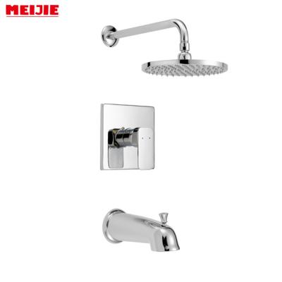 China UPC Faucets Waterfall Thermostatic Bathroom Faucet Shower Set for sale