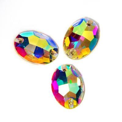 China Hot Selling 3210 Glass Garment Beads China Crystal Supplier Sew On Rhinestones AB Rhinestones for sale