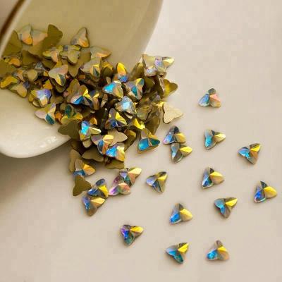 China Non Crystal Hotfix Flatback Faux Stone Flatback For Nail Art And Cell Phone Decoration for sale