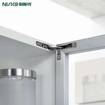 China Modern Soft Heavy Duty Narrow Aluminum Glass Frame Door Invisible Air Concealed Hinge for sale