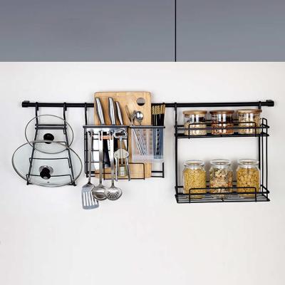 China NISKO Multifunctional Kitchen Organization Fencing Wall Mounted Series Kitchen Hanging Racks for sale