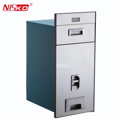 China Sustainable Stainless Steel Rice Dispenser Rice Bin Storage Container for sale