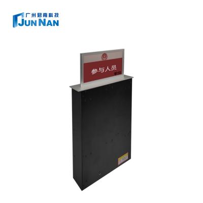 China Junnan Conference System Table Card Elevator Electronic Ink Electronic Screen Card Message Table Card Elevator for sale