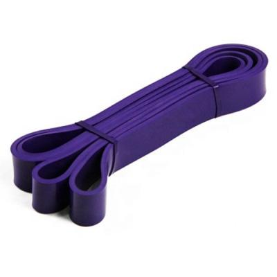 China Gymnasium Resistance Bands Set Stretch Exercise Band Heavy Elastic Purple Muscle Pull Up Bands for sale