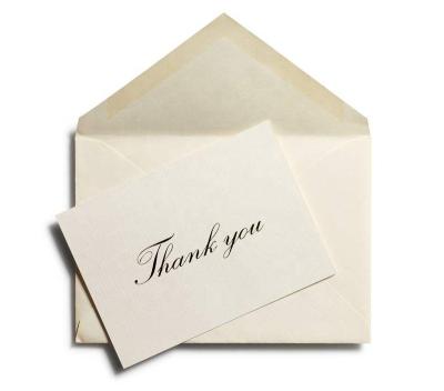 China Europe custom thank you card for business greeting card postcard gift for sale