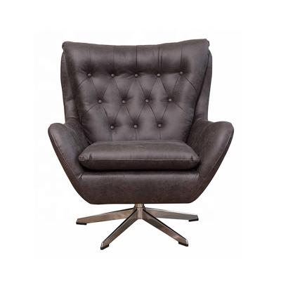 China Factory Sale Modern High Back Accent Chair Modern Single Sofa Office Chair Swivel for sale