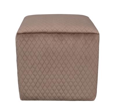 China Reclining Modern Luxury Square Footstool Pouf Stool Stool Bench for sale