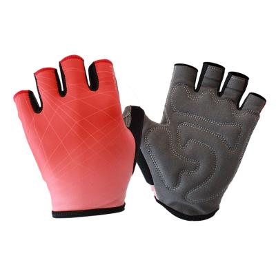 China Wholesale Breathable Anti-skid Cycling Mountain Road Half Finger Cycling Gloves For Women Men for sale