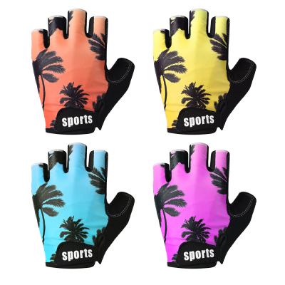 China Non Slip Christmas Gift Outdoor Sports Lightweight Non Slip Cushioning Gym Bike Cycling Gloves For Men for sale