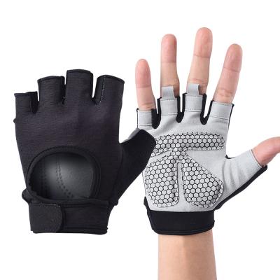 China Breathable Sports Gym Gloves Half Finger Fitness Exercise Weightlifting Workout Durable Professional Custom Hand Gloves For Women Men for sale