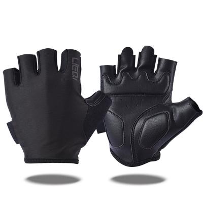 China Half Finger Weightlifting Workout Fitness Gloves Men Women Gym Bodybuilding Strength Lightweight Custom Home Gloves Training Equipment for sale