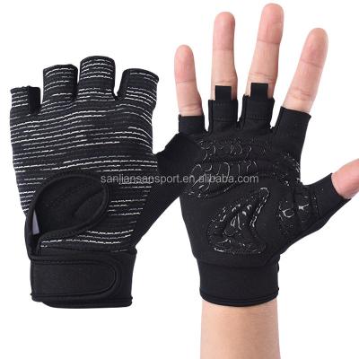 China Outdoor Sports Gloves Gym Weightlifting Sports Fitness Fitted Cross Training Women Men's Workout Hand Gloves for sale