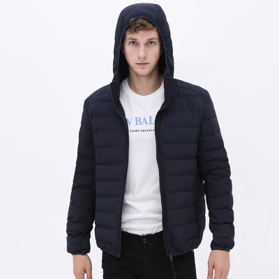 China CLF 2019 high-end QUICK-DRY new fashion light weight down jacket men's short fashion thin goose down jacket down jacket for sale