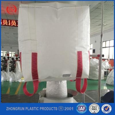 China pp big bag/1000kg jumbo bag with virgin pp material for powder,grain big bag,bulk bag for sale