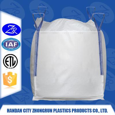 China 100% polypropylene woven 1 ton FIBC big bag, jumbo bag, ton bags for cements for sale