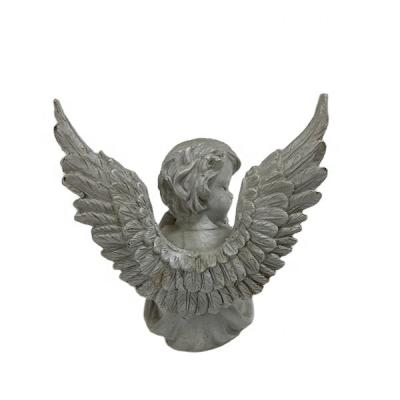 China Europe Angel Figurines Baby Christmas Angel Garden Statues Baby Angel Wings for sale