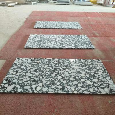 China Modern Wholesale Patagonia Two Color Gray Terrazzo Price For Table Top for sale