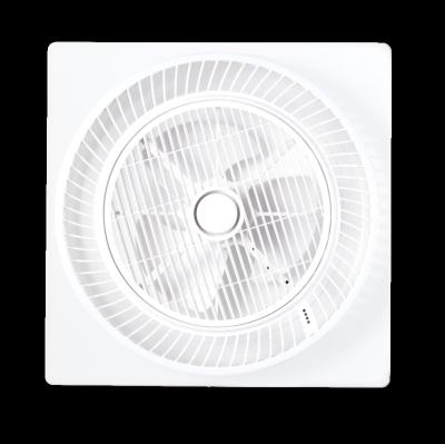 China Advertising Company New Remote Control Ceiling Mount Fan 14 Inch White LED Lighting Cooling Ceiling Fan for sale