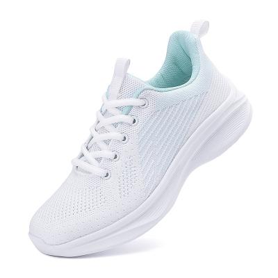 China 2023 New Summer Trend Ladies Fitness Breathable Walking Sports Shoes Mesh Sports Shoes Wide Comfortable Class Women's Shoes for sale