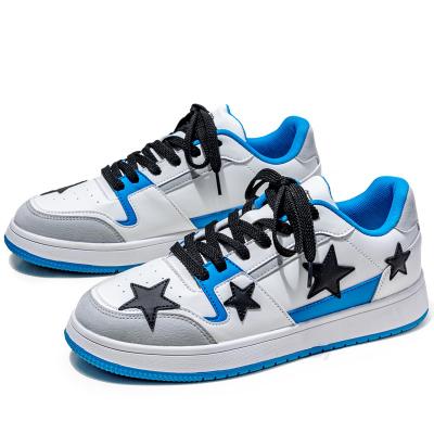 China Custom Made Comfort High Quality White Lace Up Fashion Trend Shoes Man Low Shapes Men's Casual Shoes Sneaker Skateboard Shoes for sale