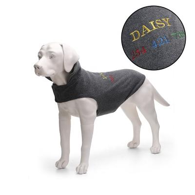 China Medium Large Breeds Fleece Winter Durable Small Breeds Warm Dog Coat for sale