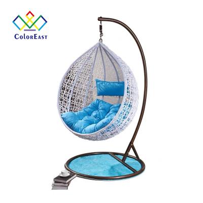 China (Other) Adjustable Hanging Wicker Chair Basket Swing Household Indoor Rocking Chair CECL039 for sale