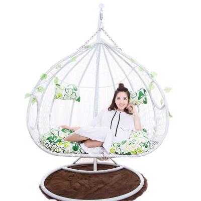 China Modern Garden Swing Hanging Chair For Patio Rattan Wicker Chair CECL040 for sale