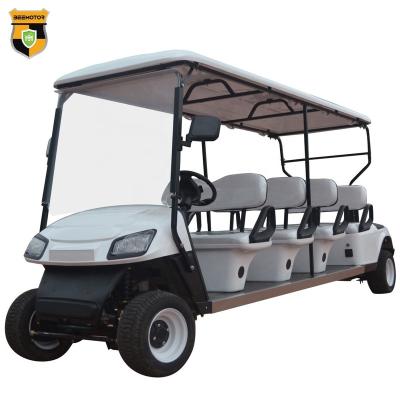 China Fast Single Electric Club Car 8 Seater Electric Club Car Golf Cart Golf Cart Price 165-70-R13 for sale