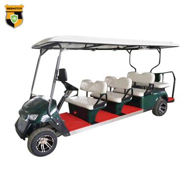 China Factory Directly Sale Quick Single Electric Club Cart 8 Seater Electric Vehicles Golf Cart 165-70-R13 for sale