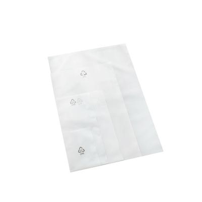 China Safety Water Proof Frosted Bag External White Frosted Data Cable Bag For Data Cable for sale