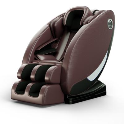 China Hot Sale Luxury Leather Massage Chair Electric Full Body Vibration Weightlessness Massage Passionate Kneading Chair for sale