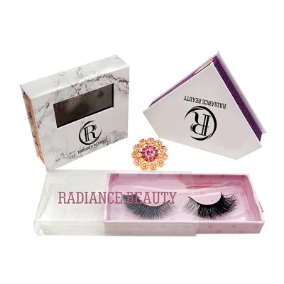 China Long Natural Bulk Vendor Create Your Own Brand Luxury Eyelash Box Private Label Eyelash Packaging Box for sale