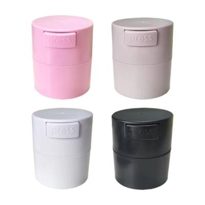 China For Glue Time Glue Adhesive Holder Extend Container Pink Grafted Adhesive Eyelash Glue Lash Glue Jar For Lash Eyelash Storage Container for sale