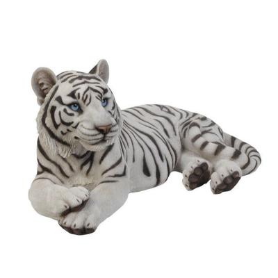 China Custom Resin Tiger Home Decor Antique Sculptures 3D Model Statue From China for sale