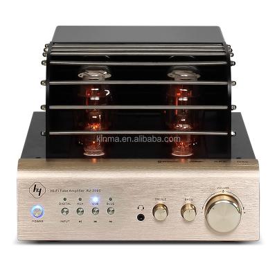 China Aluminum Alloy Panel 2.0ch Tube Vacuum Amplifier High Fidelity Audio System for sale