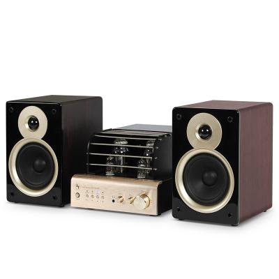 China Mini Desktop Audio System 2.0ch Speakers Audio System Electronic Tube Amplifier With Passive Speaker for sale