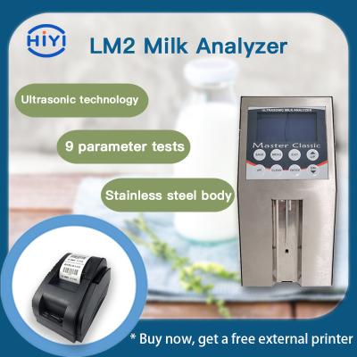 China LM2 Tests Milk For Various Parameters Protein Lactose Fat Quick Test Volledig automatisch reinigen Te koop