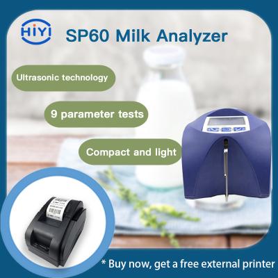 중국 5-10ml Sp60 Lactoscan Milk Analyser Mini Ph / Conductivity Concentrated Portable Ultrasonic 판매용