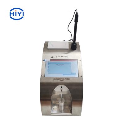 China Master Pro Touch Milch Analyzer Zweisprachige Speisekarte mit 7