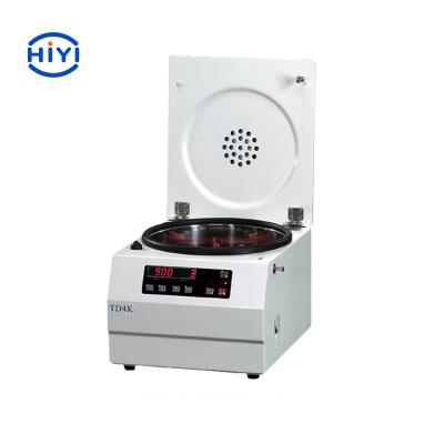 China Centrifugadora de la tarjeta de la sangre de TD4K 4000rpm tamaño pequeño para el laboratorio con la cerradura electrónica de la tapa en venta