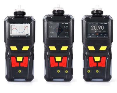 Cina Zetron MS400-4 Detettore di gas portatile 4 in 1 O2 CO H2S LEL Monitor di gas tossici combustibili per la sicurezza industriale in vendita