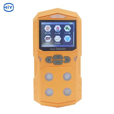 China 4 in 1 Kleurrijke Draagbare LEL-Gasdetector met Slang/Sonde Te koop