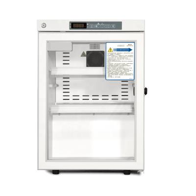 China Regentes das vacinas das medicinas da loja do refrigerador da farmácia do grau de HMPC-5V60G 2 a 8 e bio produtos médicos à venda