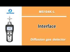 MS104K-L Detailed function and operation introduction