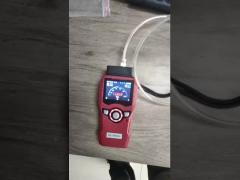 ZW-G100H RECHARGEABLE INFRARED LASER CH4 GAS DETECTOR WITH LCD DISPLAY